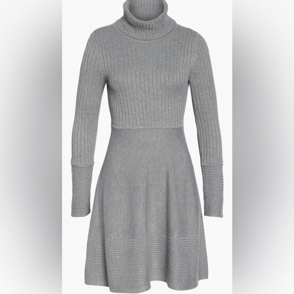 Eliza J Turtleneck Sweater Dress